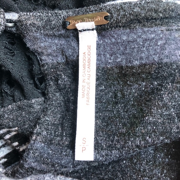 Free People Aztec Lace Top size S - Picture 8 of 9